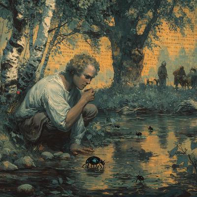 The Beetle and the Melancholic Ape