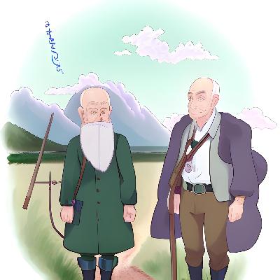 Professor von Hohenfels, sein Assistent Tobias und das Temporalresonanzspektrometer Professor von Hohenfels, sein Assistent Tobias und das Temporalresonanzspektrometer