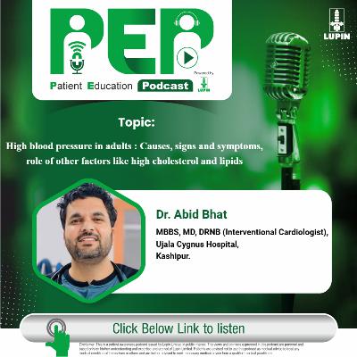 High blood pressure in adults : Causes, signs and symptoms, role of other factors like high cholesterol and lipids || Dr. Abid Bhat High blood pressure in adults : Causes, signs and symptoms, role of other factors like high cholesterol and lipids || Dr. Abid Bhat