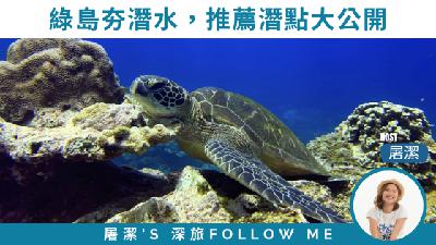 綠島潛水｜高清玻璃海，私心潛點推薦大公開！