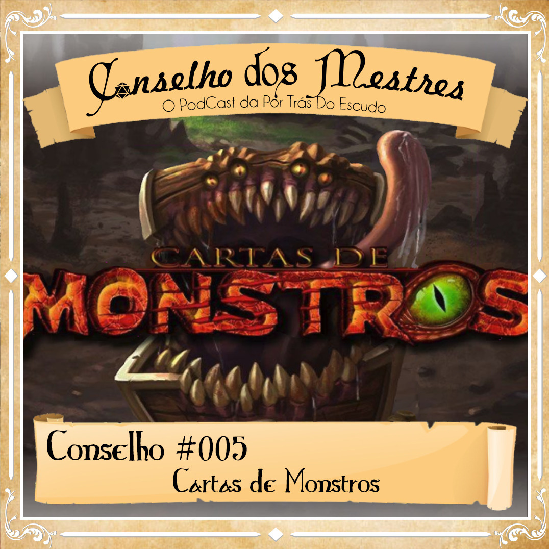 Conselho dos Mestres #005 - Cartas de Monstros Conselho dos Mestres #005 - Cartas de Monstros