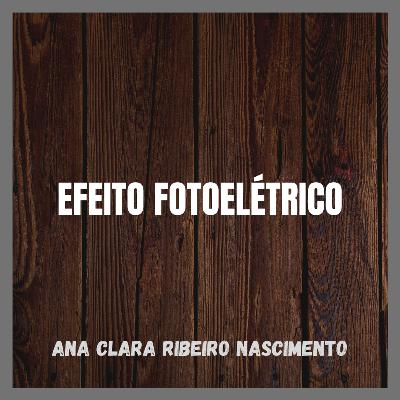 EFEITO FOTOELÉTRICO