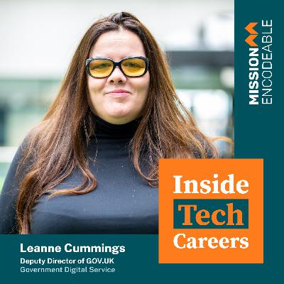 S1E8 - Leanne Cummings: Deputy Director of GOV.UK S1E8 - Leanne Cummings: Deputy Director of GOV.UK