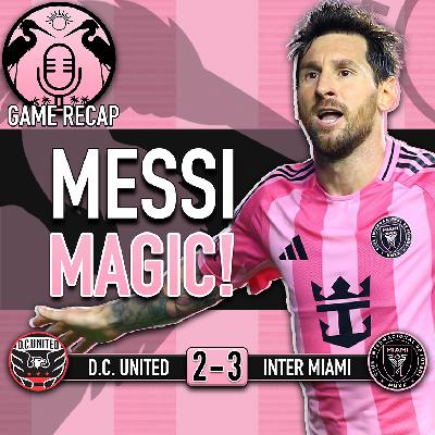 Lionel Messi Splashes in 3-2 Victory Against D.C. | 169