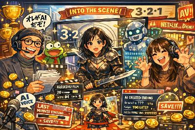 2月5日Podcast「人類初」をわずか4ヶ月で！？AIボルト軍神未来と語る、ギヒルズ爆走裏話！