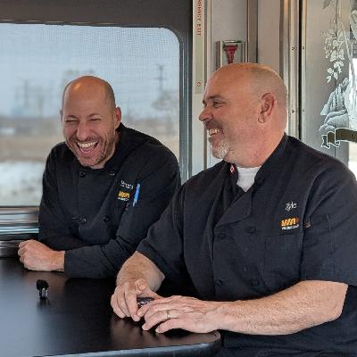 Inside the kitchen of The Canadian train: From Vancouver to Toronto with Chefs Bruno & Kyle (Special Episode in English)