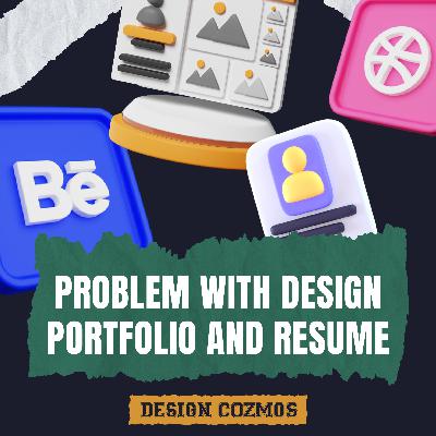 Problem with design portfolio and resume