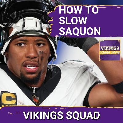 VIKINGS SQUAD SHOW: Slowing Saquon Barkley is the KEY to  a Minnesota Vikings Victory VIKINGS SQUAD SHOW: Slowing Saquon Barkley is the KEY to  a Minnesota Vikings Victory