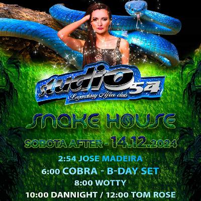 Jose Madeira - Live! @ Snake House COBRA B-DAY,  Studio 54 Prague 14-12-2024 Jose Madeira - Live! @ Snake House COBRA B-DAY,  Studio 54 Prague 14-12-2024