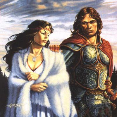 5 - "War of the Twins" by Margaret Weis and Tracy Hickman, Dragonlance series