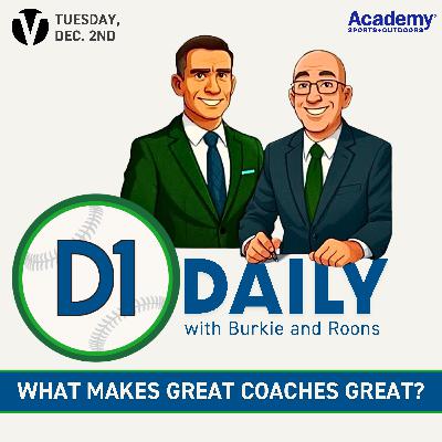 What Makes Great Coaches Great? [D1 Daily]