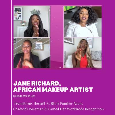 Jane Richard African Makeup Artist, Transforms Herself As Black Panther Actor, Chadwick Boseman| The Sisters Show | Episode 10| Jane Richard African Makeup Artist, Transforms Herself As Black Panther Actor, Chadwick Boseman| The Sisters Show | Episode 10|