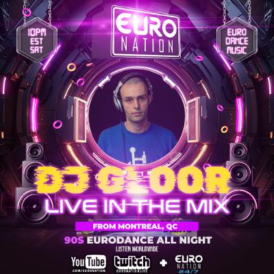 Euro Nation GUEST MIX DJ GLOOR -  All 90s Eurodance Mix