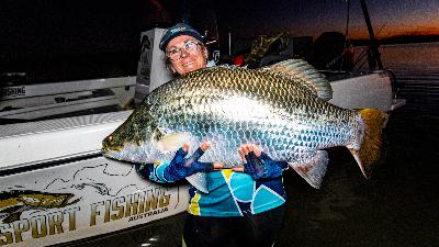 The Big Fish: BIG BIG BARRA