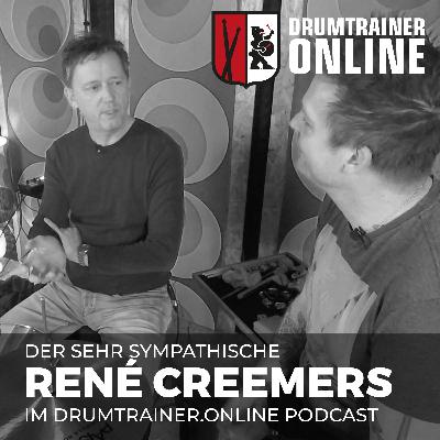 Der sehr sympathische René Creemers im drumtrainer.online Interview