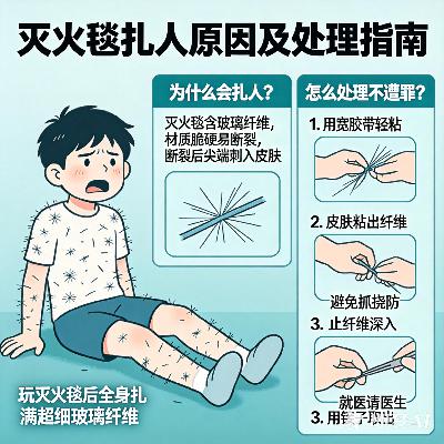 灭火毯“扎人”原因及处理