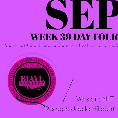 BIAYL September 25, 2025: Chronological Project