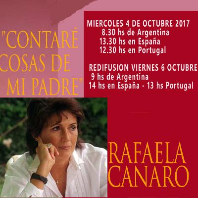 Rafaela Canaro con Eduardo Aldiser y Oscar Pedro Juliano - Radio Nueva Argentina 5-10-2017
