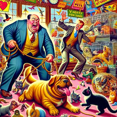 Abbott and Costello -- Mortimer's Pet Shop