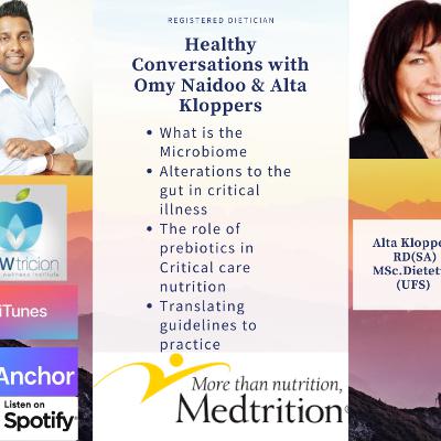 S3 E1 The microbiome and prebiotics in critical illness- Alta Kloppers RD (SA)