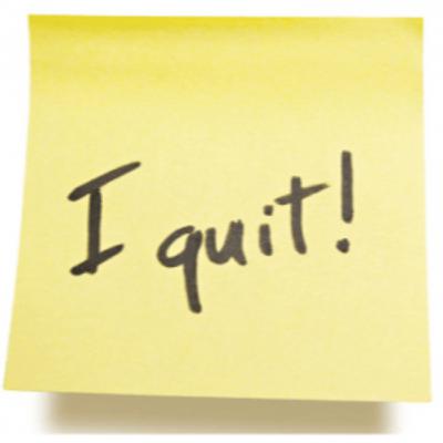 I Quit! I Quit!