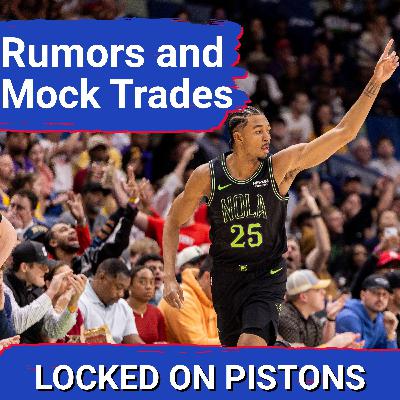 NBA Trade Rumors Surround Detroit Pistons As Bleacher Report Mock Trades For Trey Murphy III, Michael Porter Jr, Bennedict Mathurin