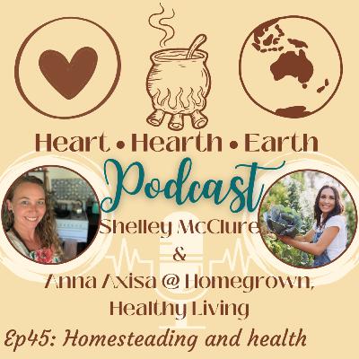 Ep. 45 Anna Axisa from Homegrown Healthy Living on Homesteading and Health Ep. 45 Anna Axisa from Homegrown Healthy Living on Homesteading and Health