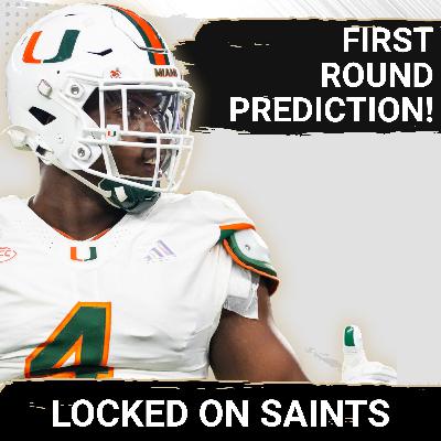 PREDICTION: New Orleans Saints Predictive 7-Round Mock Draft 1.0