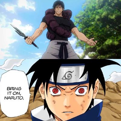 Toji vs sasuke