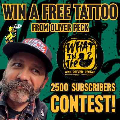 WIN A FREE TATTOO FROM OLIVER PECK!