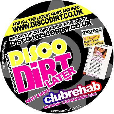 EGOISTE - Disco Dirt Promo Mix (September 2010)
