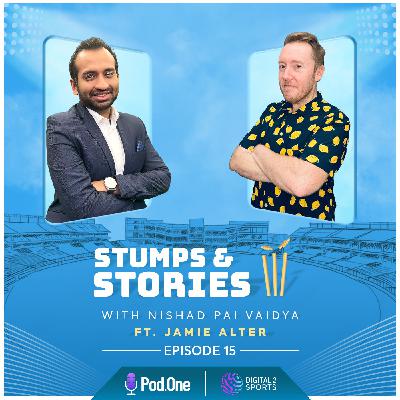 Covering cricket, interviewing Rohit & Virat, India-Pakistan at World Cups and more ft. Jamie Alter