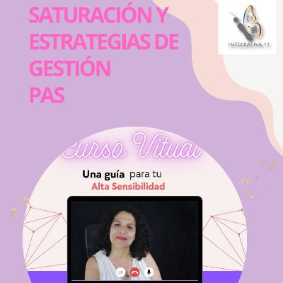 SATURACION Y ESTRATEGIAS DE GESTION PARA PAS
