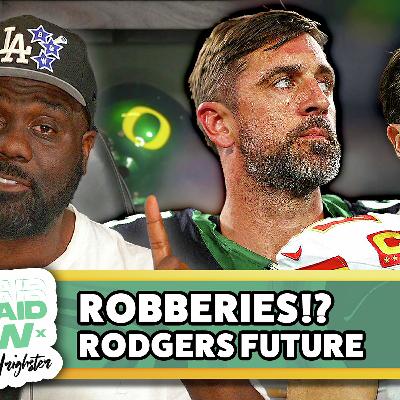 SGA Fires Agent, Kelce + Burrow + Beck Robbed, Aaron Rodgers Destination