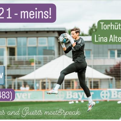 3 2 1 meins! Torhüterin Lina Altenburg