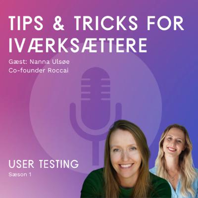 User testing