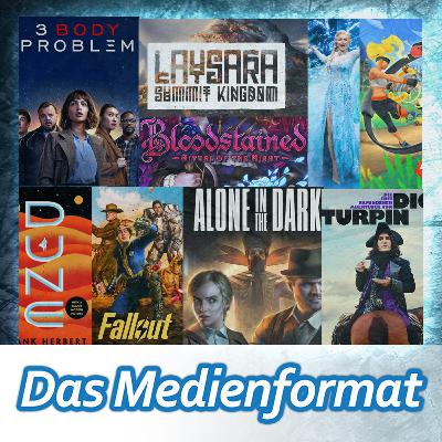 Das Medienformat #46: Medien = Fastfood? 3 Body Problem, Ripley, Foundation, Harry Potter, Dune uvm!