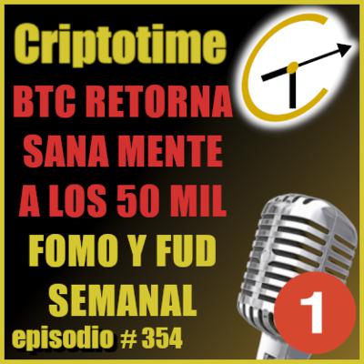 [Parte 1] BTC RETORNA SANA MENTE A LOS 50 MIL | FOMO Y FUD SEMANAL | Jorge Gatica.