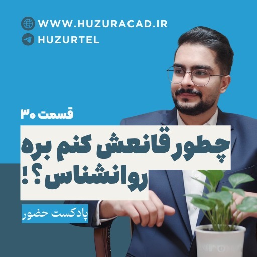 چطور قانعش کنم بره روانشناس؟