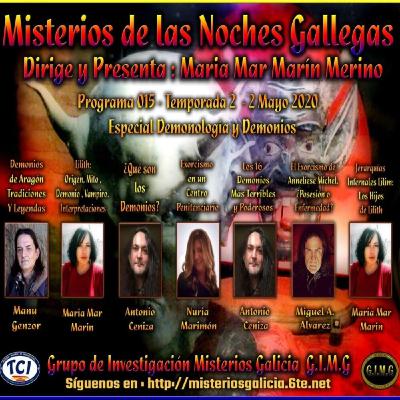 MISTERIOS DE LAS NOCHES GALLEGAS T2,Ep 15: ESPECIAL DEMONOLOGÍA Y DEMONIOS