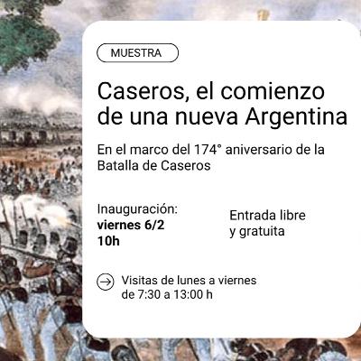 El Archivo General de Entre Ríos inaugura una muestra histórica sobre la Batalla de Caseros