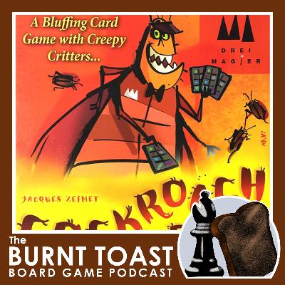 Cockroach Poker Game Review - Burnt Toast Board Game Podcast