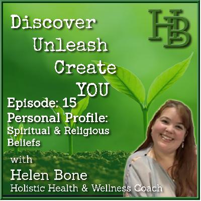 DUCY-015 Personal Profile - Spiritual & Religious Beliefs DUCY-015 Personal Profile - Spiritual & Religious Beliefs