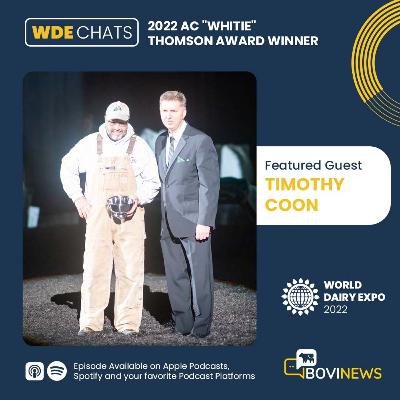 BoviNews WDE 2022 Chats: 2022 AC "Whitie" Thomson Award Winner with Timothy Coon