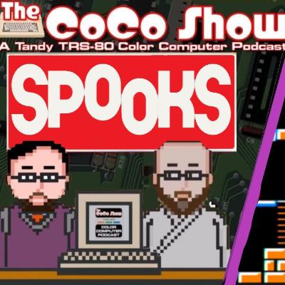 Spooks on the TRS-80 Color Computer is SCAREY GOOD! Get SPOOKED this week on the CoCo SHOW! Spooks on the TRS-80 Color Computer is SCAREY GOOD! Get SPOOKED this week on the CoCo SHOW!