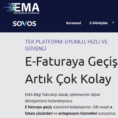 E Fatura Başvuru - EMA