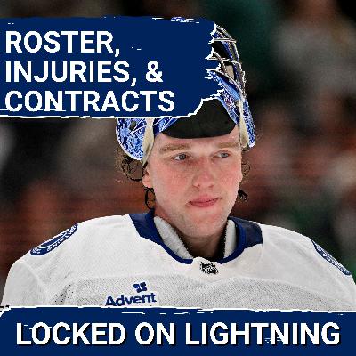 A look at the UPDATED Bolts ROSTER! Is Vasilevskiy healthy? Hedman? | Tampa Bay Lightning Podcast