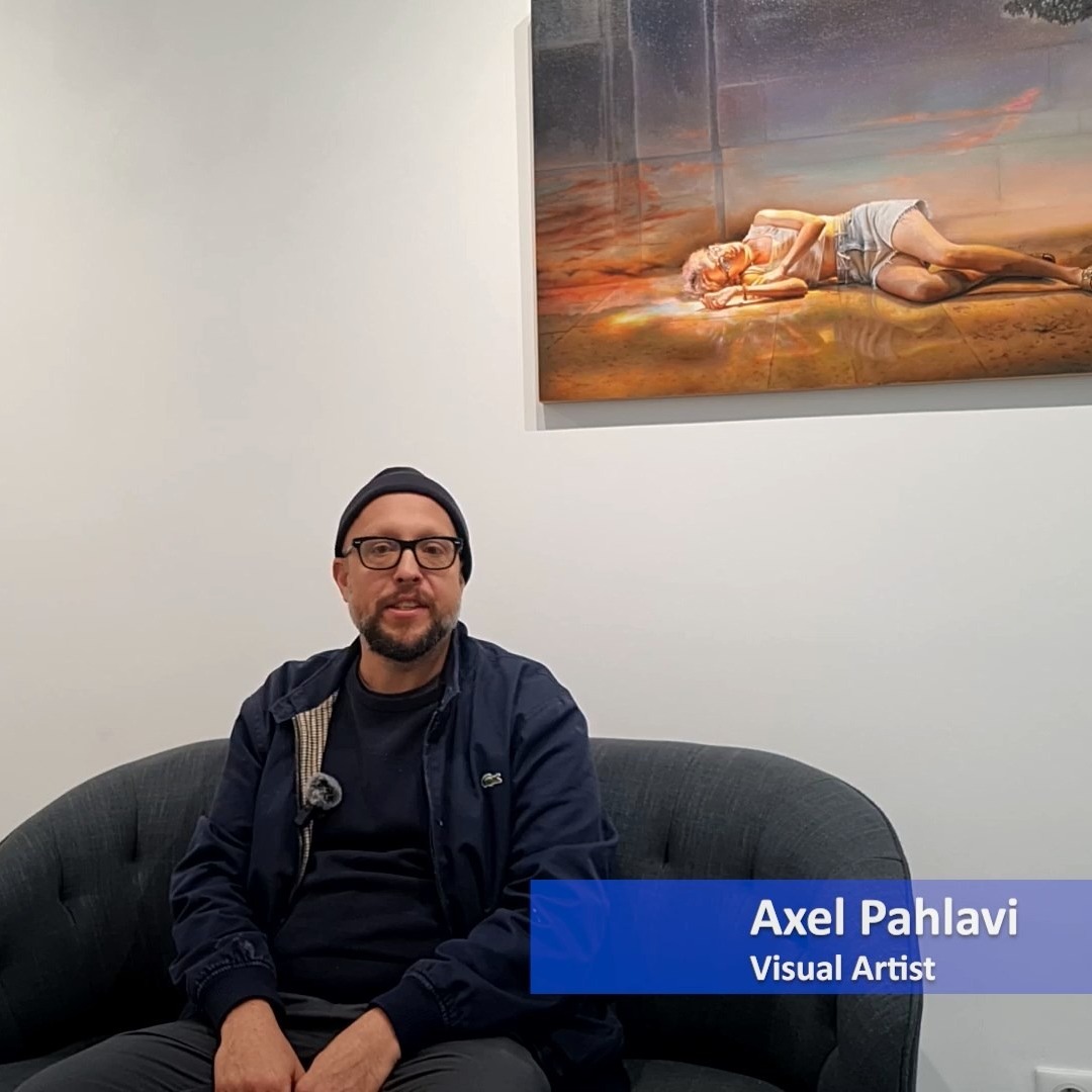 Axel Pahlavi: Painting Through the Veil of Light | گفتگو با اکسل پهلوی
