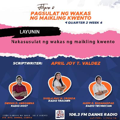 Filipino 8 - Pagsulat ng Wakas ng Maikling Kwento