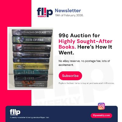 99¢ Auction for Highly Sought-After Books
